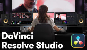 ダヴィンチリゾルブを使った動画編集画面のイメージ