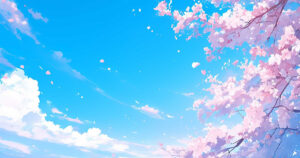 春をイメージした桜の花のイラスト